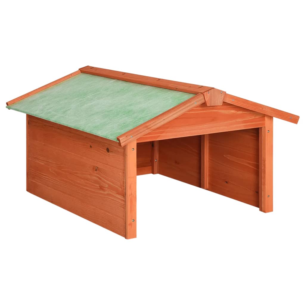 vidaXL Lawnmower Shed Automower Cover Patio Robot Mower Shelter Solid Firwood