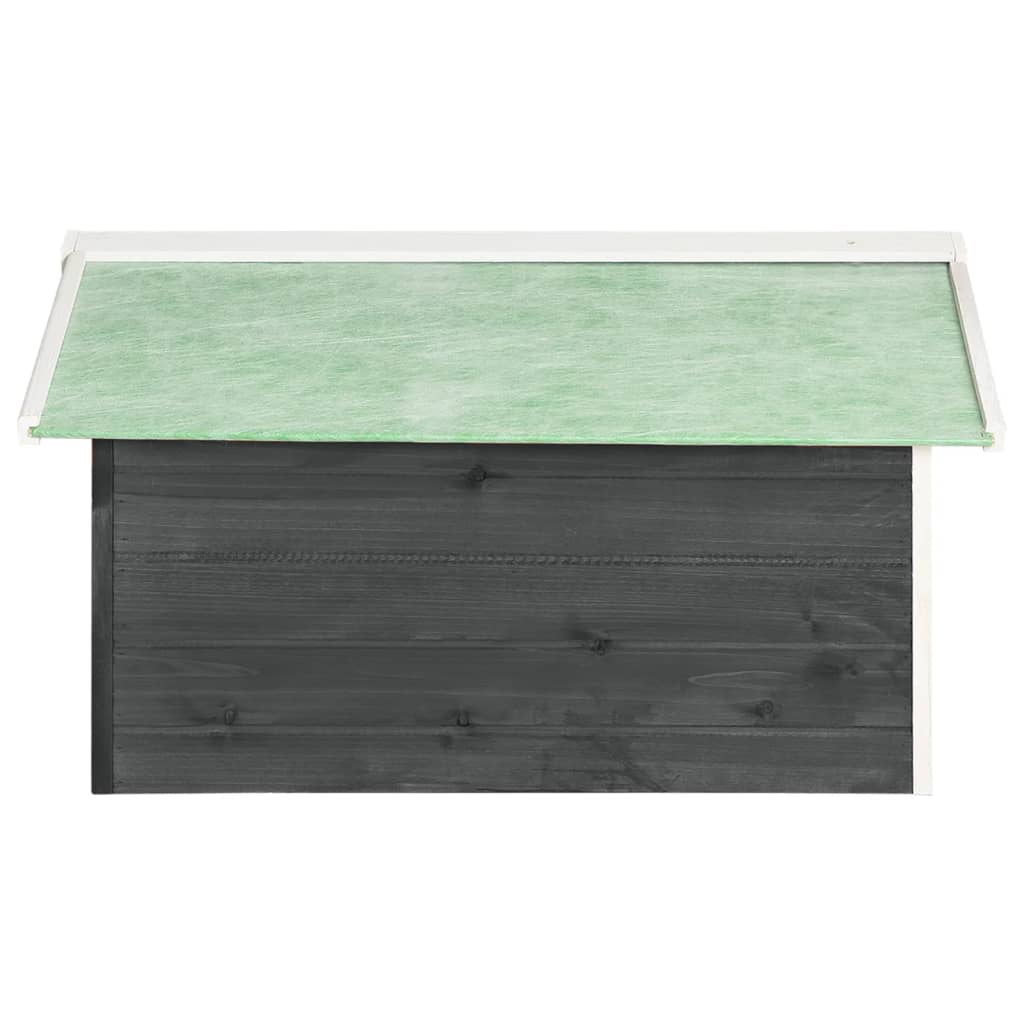 vidaXL Lawnmower Shed Automower Cover Patio Robot Mower Shelter Solid Firwood
